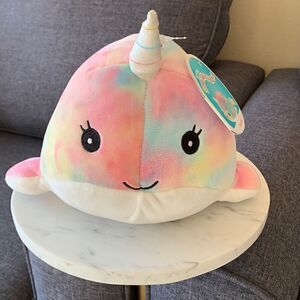 Squishmallows Natalie Narwhal KellyToy Plush 8” Stuffed Animal Toy Collectible‎